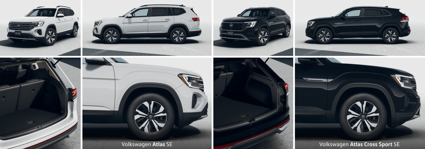 VW Atlas vs. VW Atlas Cross Sport Performance
